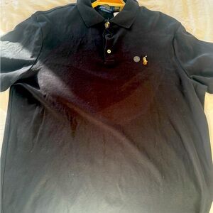 NWT Classic Fit Black Ralph Lauren Polo Shirt